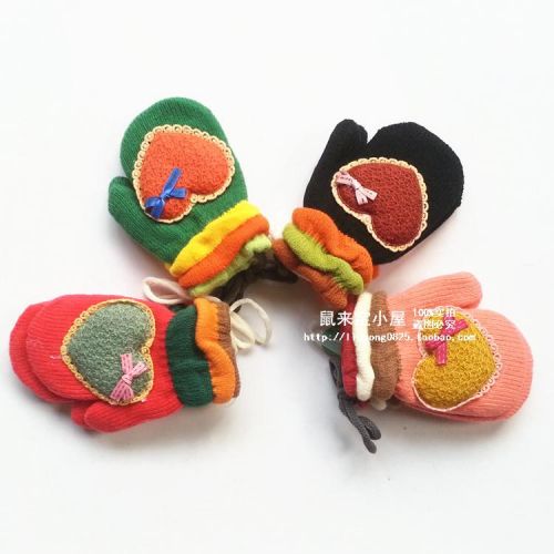 Gants pour fille en de laine - Ref 2149825