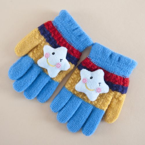 Gants pour fille en acrylique - Ref 2149875