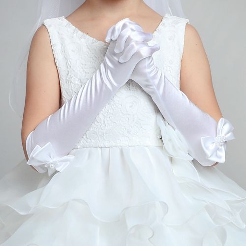 Gants pour fille en satin - Ref 2149925