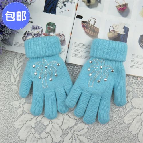 Gants pour fille en cachemire - Ref 2149935