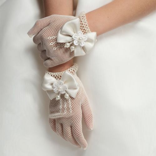 Gants pour fille en dentelle - Ref 2149940