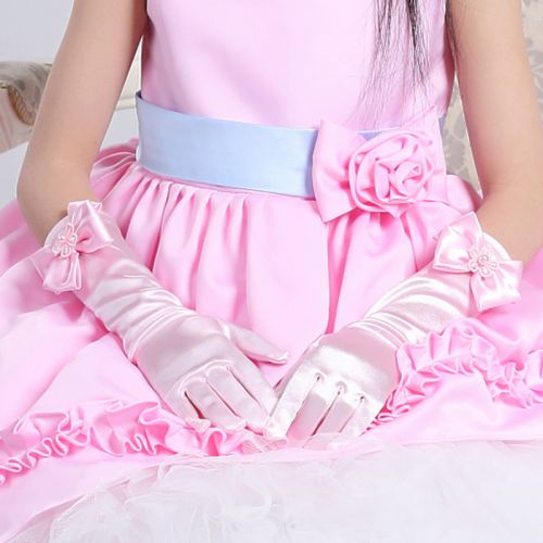 Gants pour fille en satin - Ref 2150015