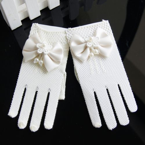 Gants pour fille en coton - Ref 2150017