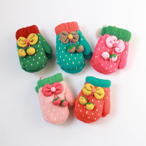 Gants pour fille en de laine - Ref 2150056