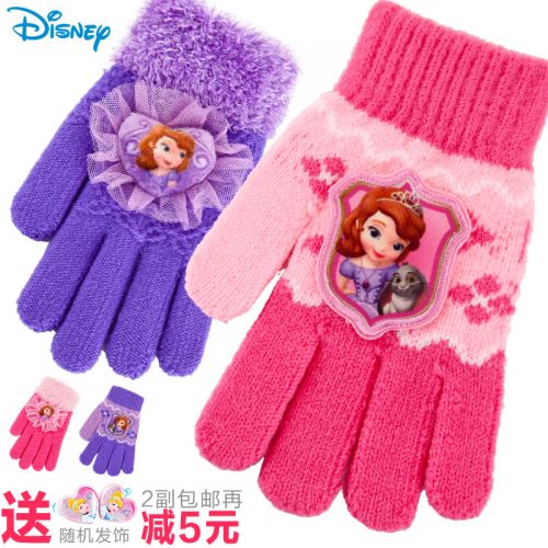 Gants pour fille DISNEY en acrylique - Ref 2150083