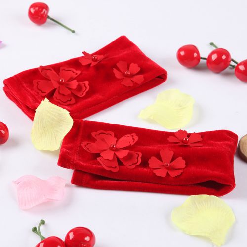 Gants pour fille I NATURAL ANGEL en velours - Ref 2150085