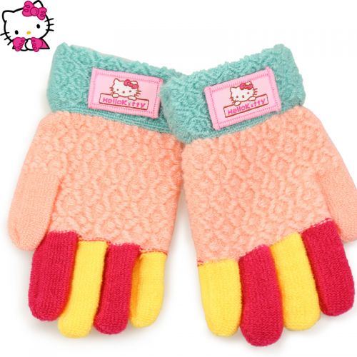 Gants pour fille HELLO KITTY en acrylique - Ref 2150095