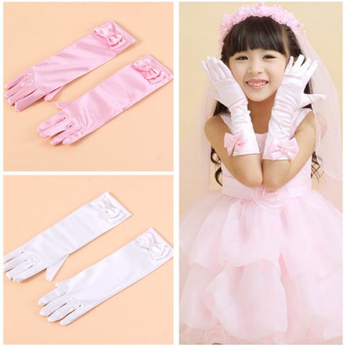 Gants pour fille en satin - Ref 2150158