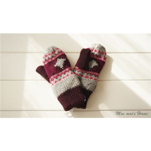 Gants pour fille en acrylique - Ref 2150160