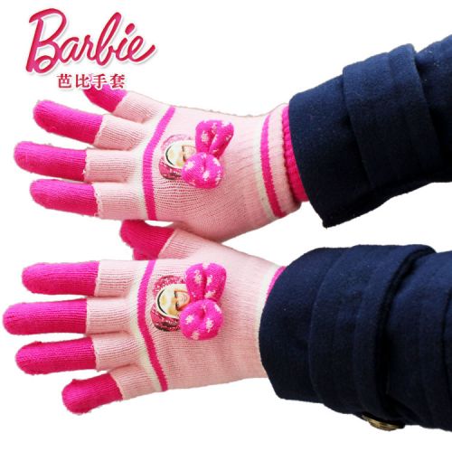 Gants pour fille BARBIE en de laine - Ref 2150169