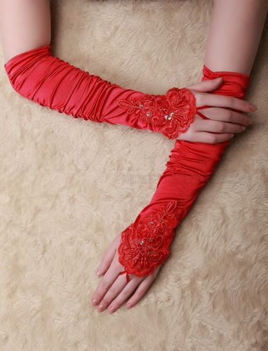 Gants pour fille en satin - Ref 2150173