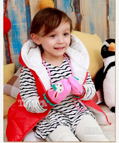 Gants pour fille en de laine - Ref 2150178