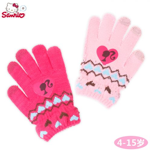 Gants pour fille en acrylique - Ref 2150188