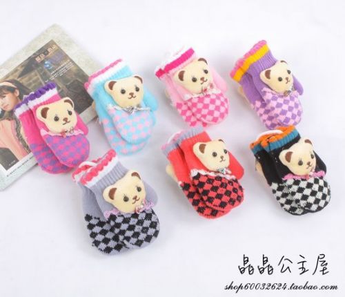 Gants pour fille en de laine - Ref 2150241