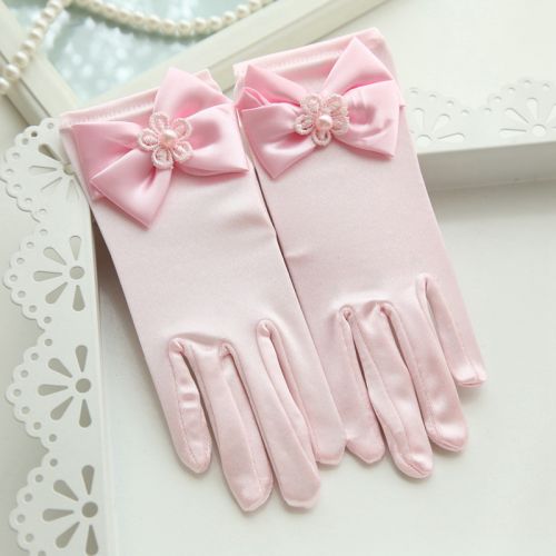 Gants pour fille en satin - Ref 2150245