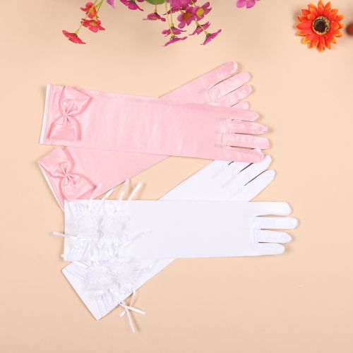 Gants pour fille en satin - Ref 2150246