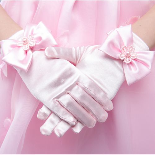 Gants pour fille en satin - Ref 2150249