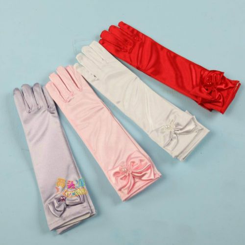 Gants pour fille en satin - Ref 2150270