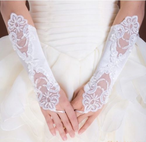 Gants pour fille en satin - Ref 2150306