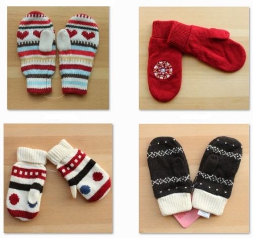 Gants pour fille en coton - Ref 2150325