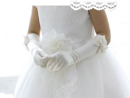 Gants pour fille en satin - Ref 2150344