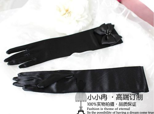 Gants pour fille en satin - Ref 2150370