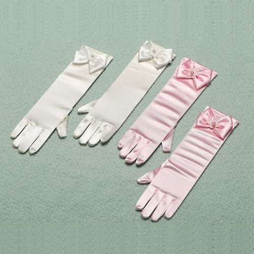 Gants pour fille en satin - Ref 2150376