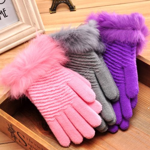 Gants pour fille en de laine - Ref 2150413