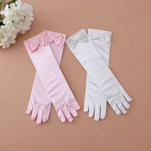 Gants pour fille en satin - Ref 2150458