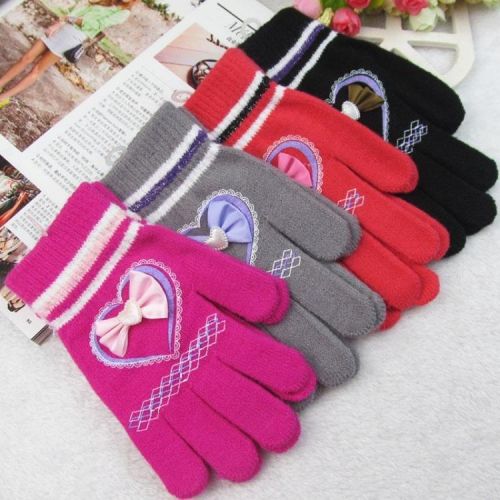 Gants pour fille en cachemire - Ref 2150580