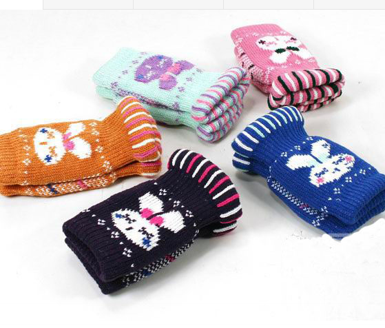 Gants pour fille en de laine - Ref 2150584