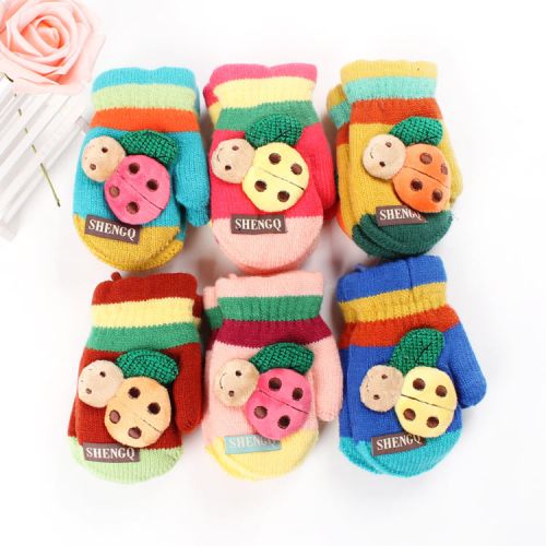 Gants pour fille en de laine - Ref 2150600