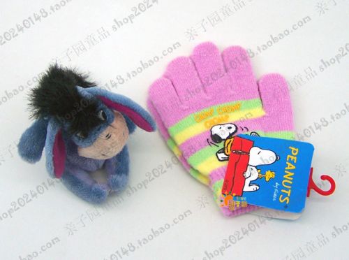 Gants pour fille SNOOPY en de laine - Ref 2150619