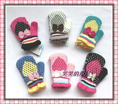 Gants pour fille en de laine - Ref 2150632