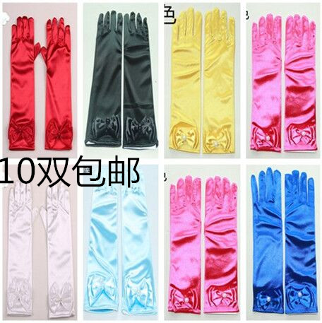 Gants pour fille en satin - Ref 2150636