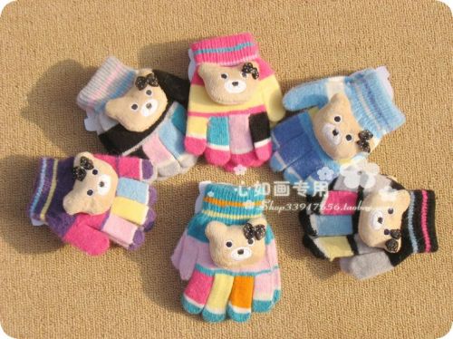 Gants pour fille en laine - Ref 2150637