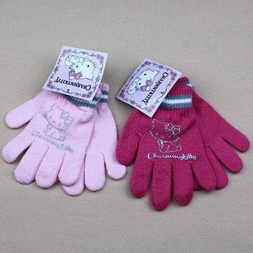 Gants pour fille en de laine - Ref 2150642