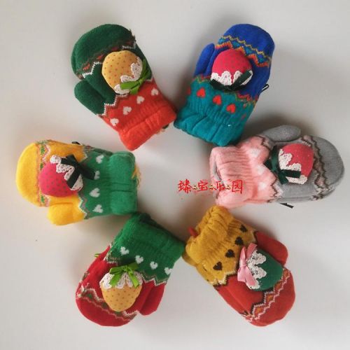 Gants pour fille en de laine - Ref 2150669