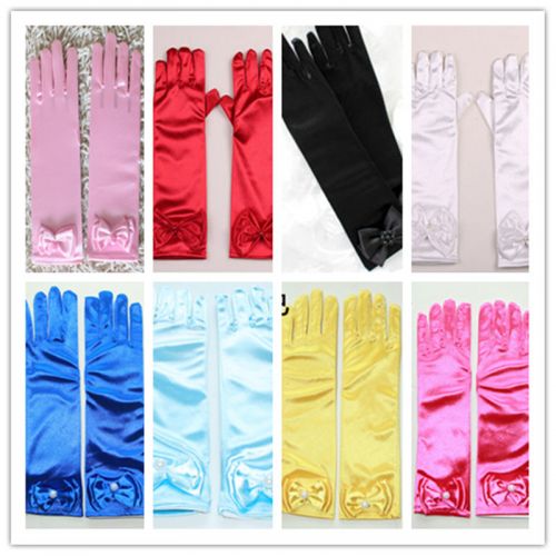 Gants pour fille en satin - Ref 2150691