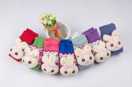 Gants pour fille en de laine - Ref 2150694