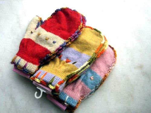 Gants pour fille en laine - Ref 2150706