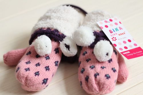 Gants pour fille en de laine - Ref 2150710