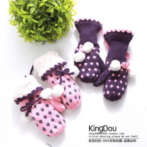 Gants pour fille en coton - Ref 2150757