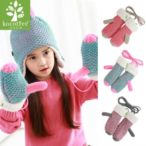 Gants pour fille KOCOTREE en de laine - Ref 2151182
