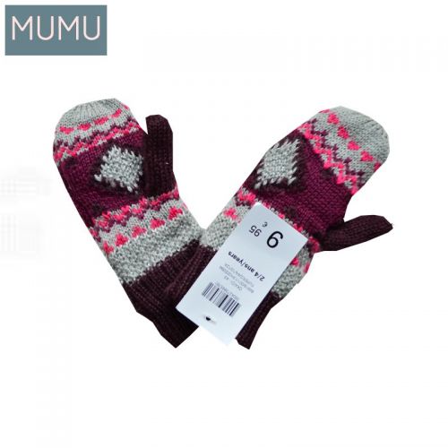 Gants pour fille MUMU en acrylique - Ref 2151236