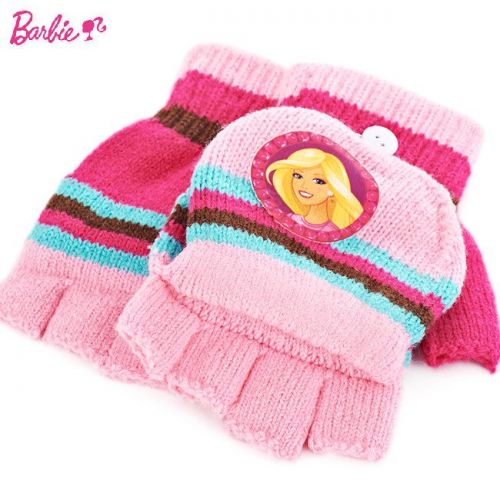 Gants pour fille BARBIE en acrylique - Ref 2151286