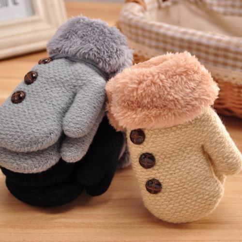 Gants pour garçon en acrylique - Ref 2144548