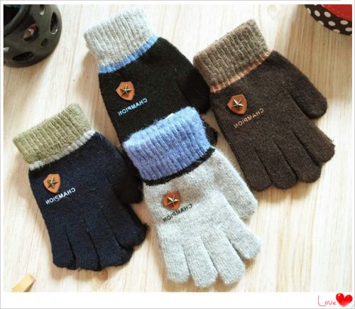 Gants pour garçon en laine - Ref 2144613