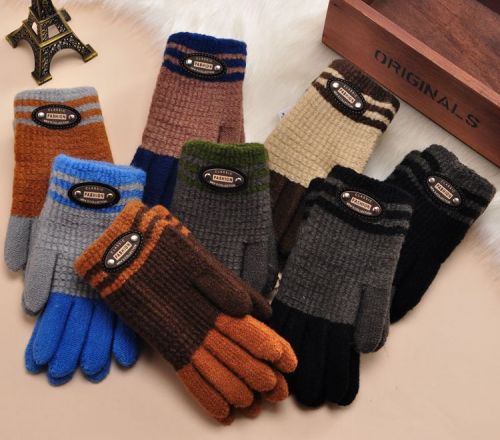 Gants pour garçon en acrylique - Ref 2144677