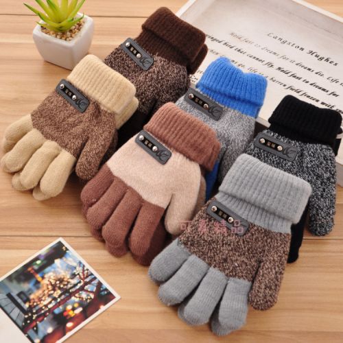 Gants pour garçon en de laine - Ref 2144684